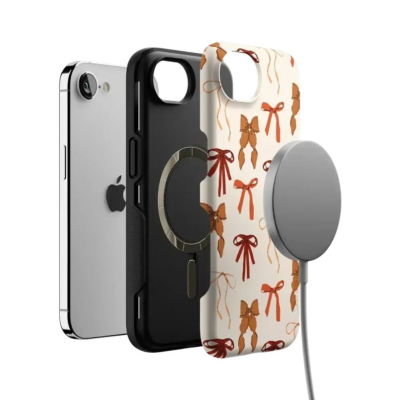 Fall Girlie | Pumpkin Spice Bows Case Phone Case get.casely 