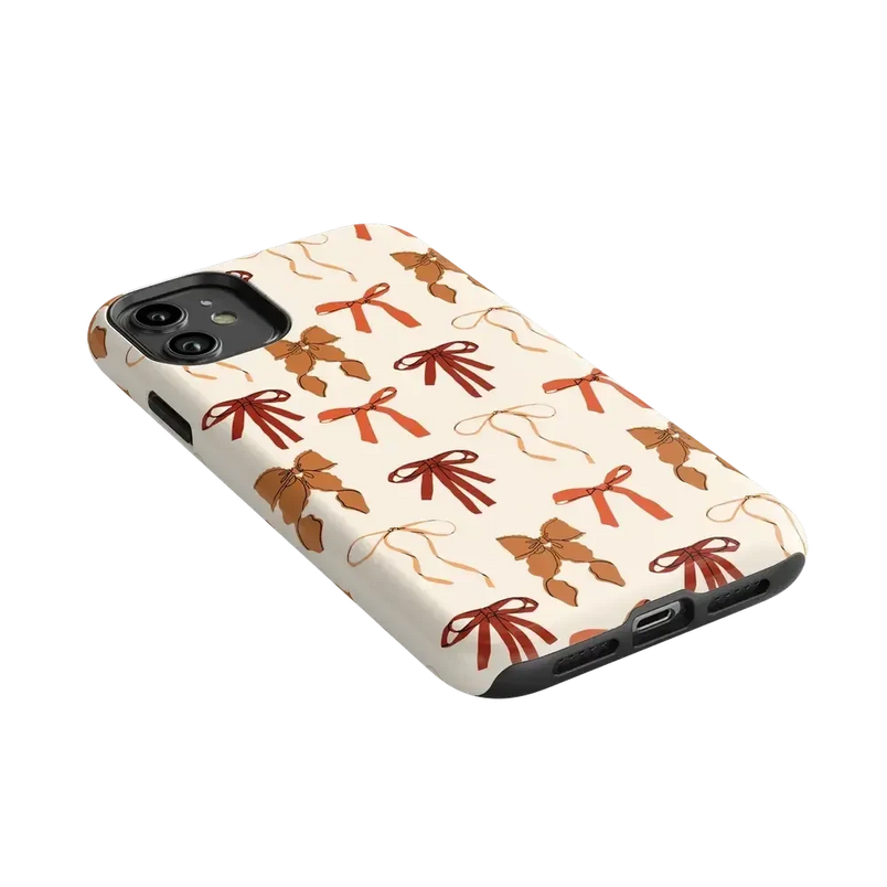 Fall Girlie | Pumpkin Spice Bows Case Phone Case get.casely 