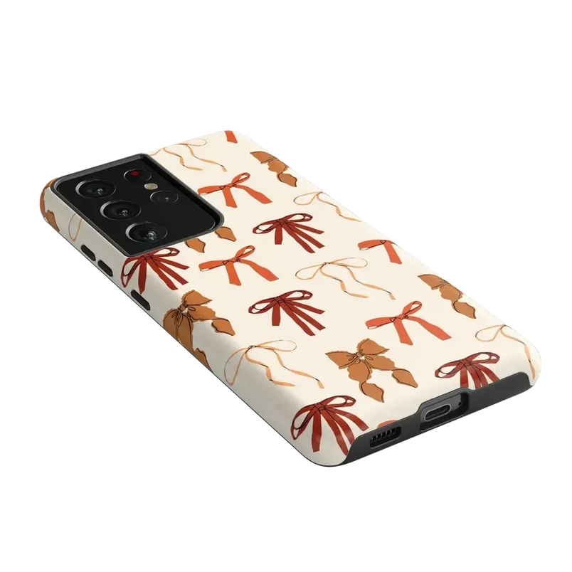 Fall Girlie | Pumpkin Spice Bows Case Phone Case get.casely 