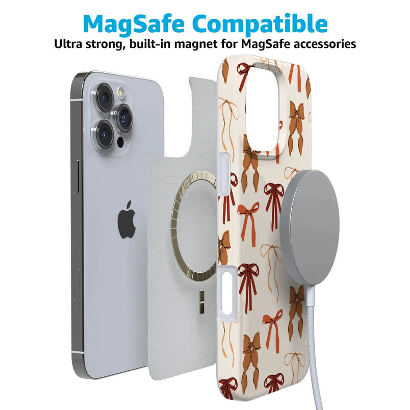 Fall Girlie | Pumpkin Spice Bows Case Phone Case get.casely 