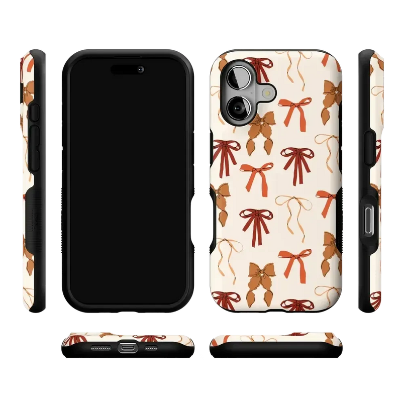 Fall Girlie | Pumpkin Spice Bows Case Phone Case get.casely 