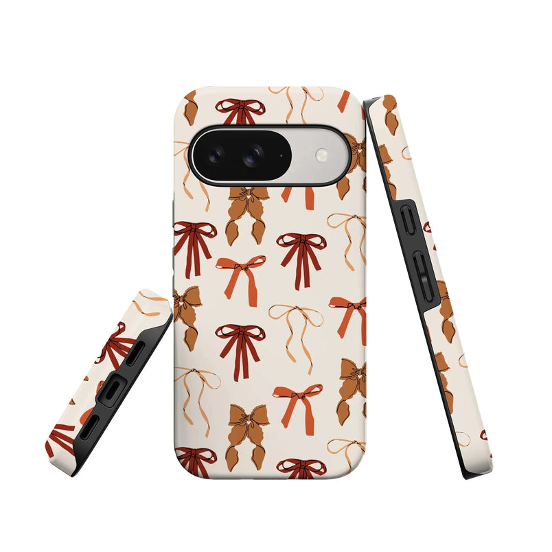 Fall Girlie | Pumpkin Spice Bows Case Phone Case get.casely 