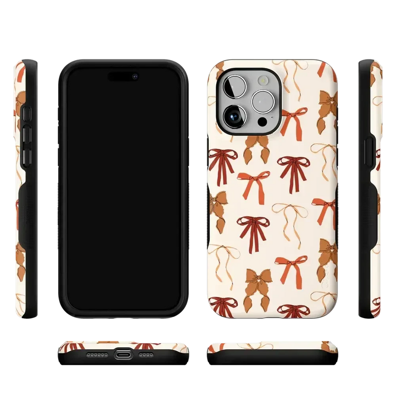 Fall Girlie | Pumpkin Spice Bows Case Phone Case get.casely 