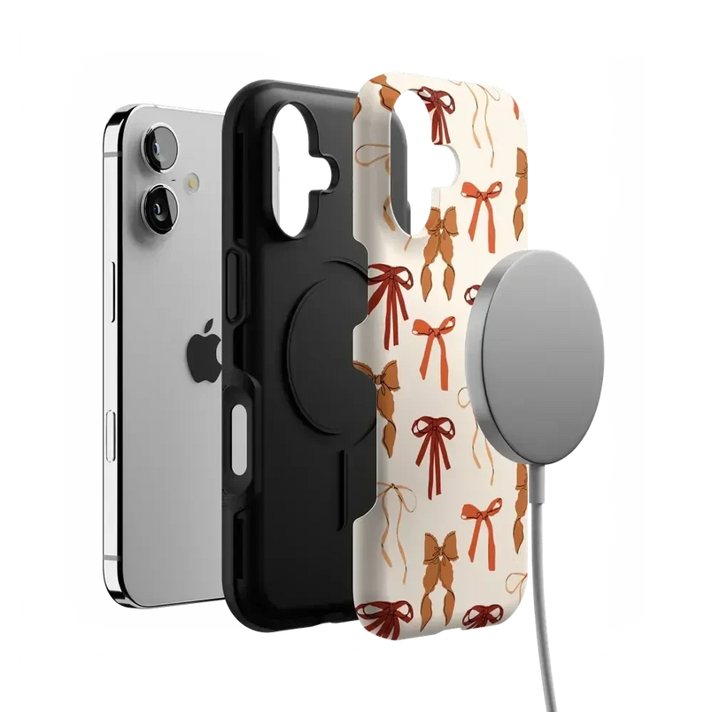 Fall Girlie | Pumpkin Spice Bows Case Phone Case get.casely 