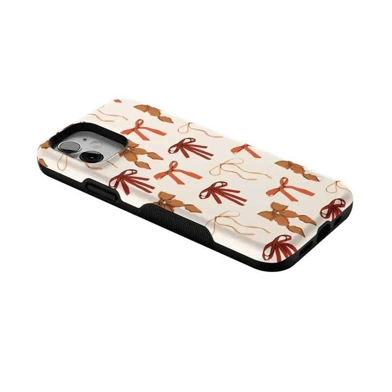 Fall Girlie | Pumpkin Spice Bows Case Phone Case get.casely 