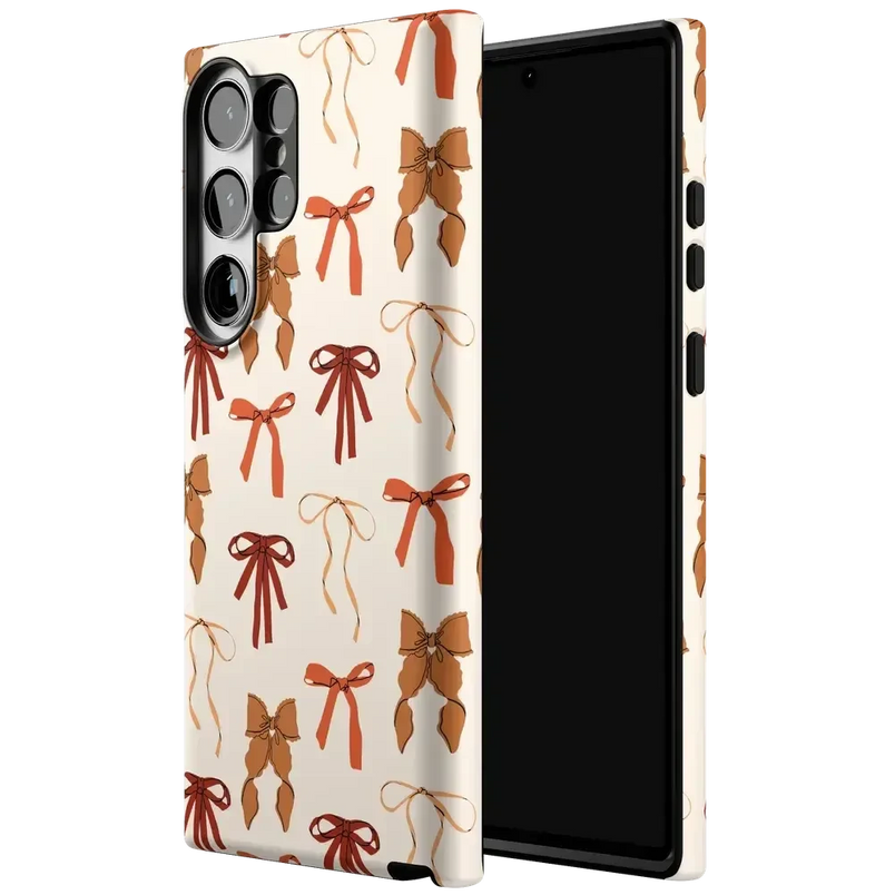 Fall Girlie | Pumpkin Spice Bows Case Phone Case get.casely 