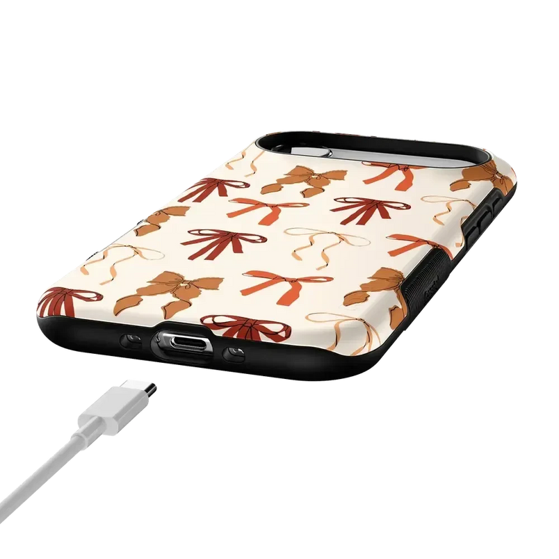 Fall Girlie | Pumpkin Spice Bows Case Phone Case get.casely 