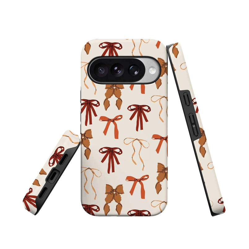 Fall Girlie | Pumpkin Spice Bows Case Phone Case get.casely 