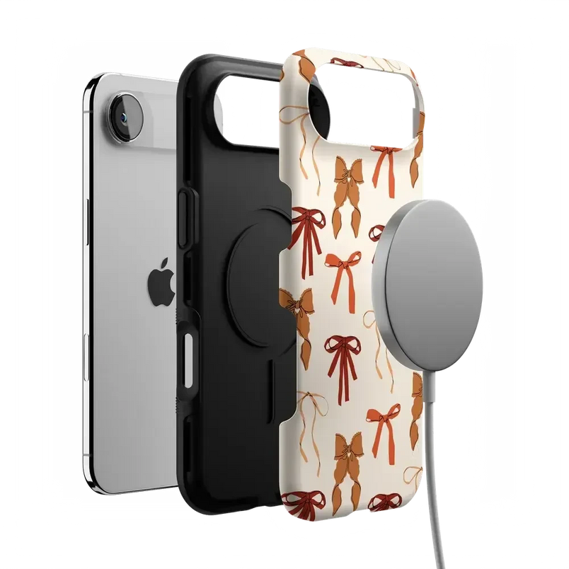 Fall Girlie | Pumpkin Spice Bows Case Phone Case get.casely 