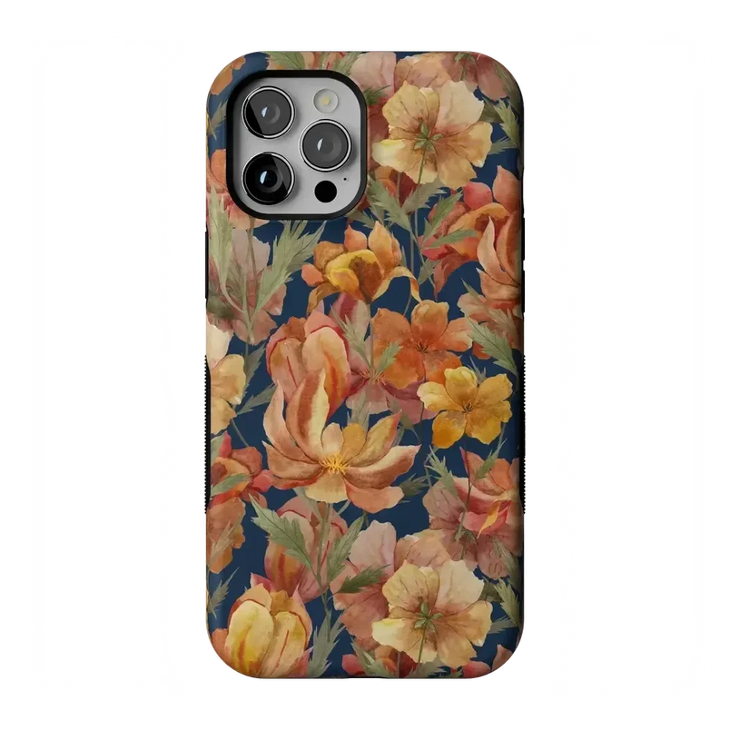 Fallen Gold | Antique Floral Case Phone Case get.casely Bold Flex + MagSafe® iPhone 12 Pro Max 