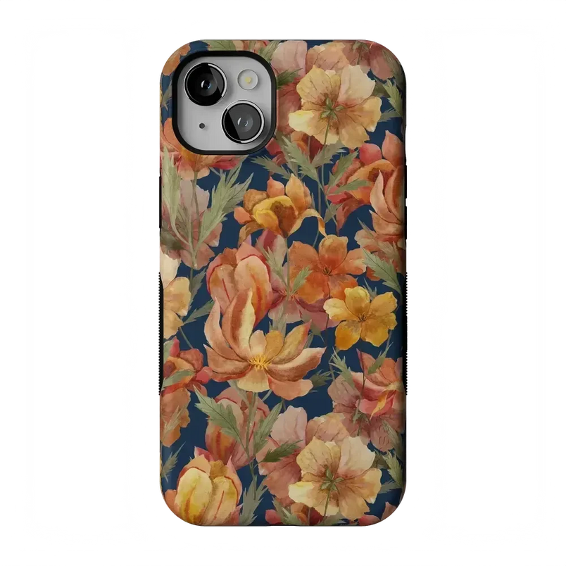 Fallen Gold | Antique Floral Case Phone Case get.casely Bold Flex + MagSafe® iPhone 14 Plus 