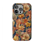 Fallen Gold | Antique Floral Case Phone Case get.casely Bold + MagSafe® iPhone 15 Pro Max 