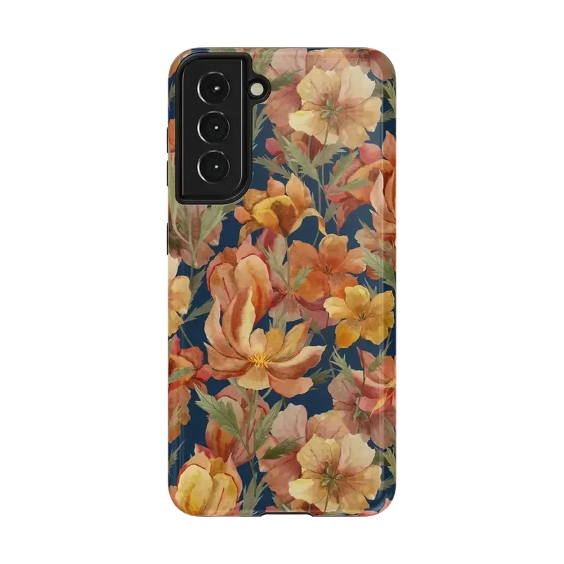 Fallen Gold | Antique Floral Case Phone Case get.casely Essential Galaxy S21 
