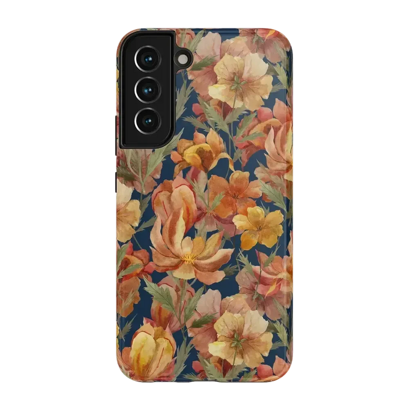 Fallen Gold | Antique Floral Case Phone Case get.casely Essential Galaxy S22 Plus 