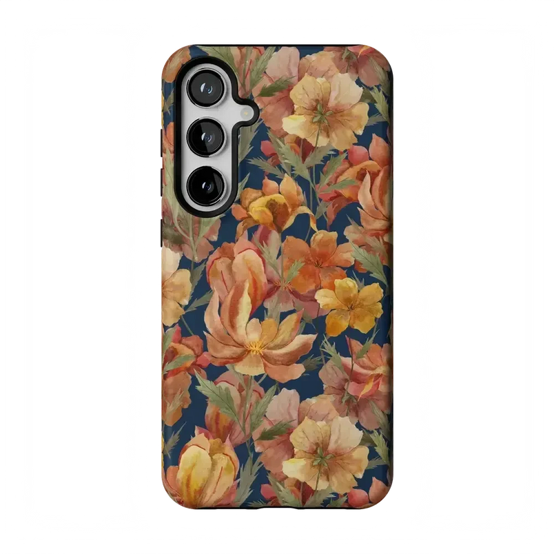 Fallen Gold | Antique Floral Case Phone Case get.casely Essential Galaxy S24 Plus 