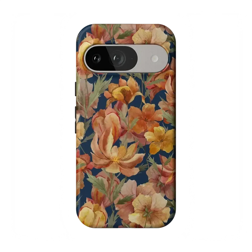 Fallen Gold | Antique Floral Case Phone Case get.casely Essential Google Pixel 9 