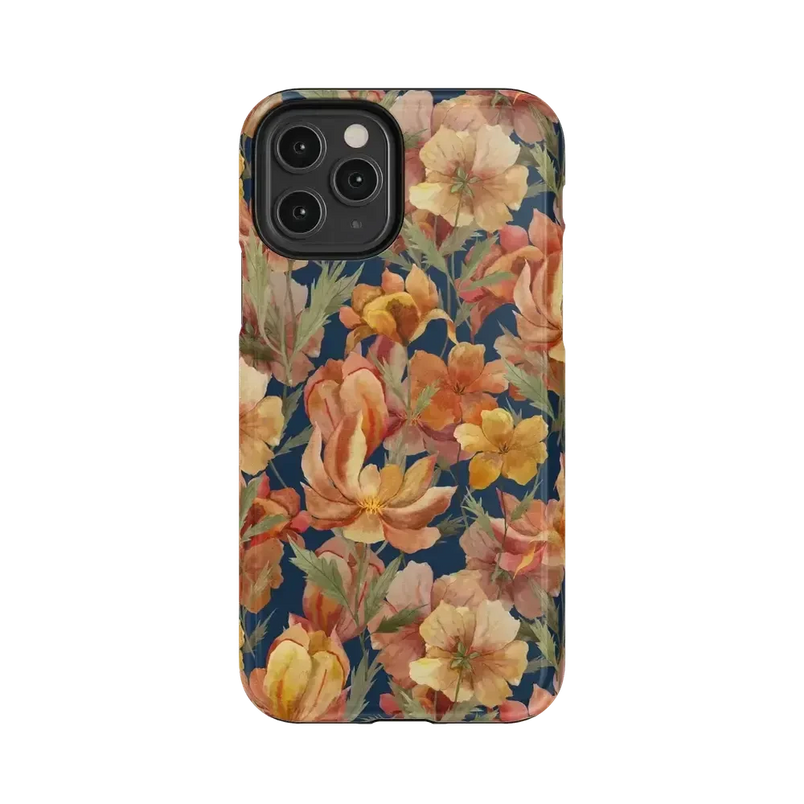Fallen Gold | Antique Floral Case Phone Case get.casely Essential iPhone 11 Pro 