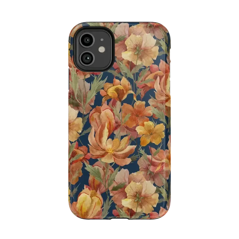 Fallen Gold | Antique Floral Case Phone Case get.casely Essential iPhone 11 