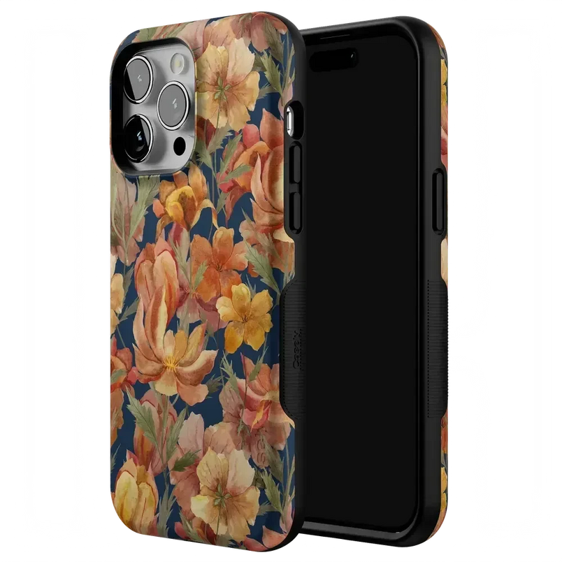 Fallen Gold | Antique Floral Case Phone Case get.casely 