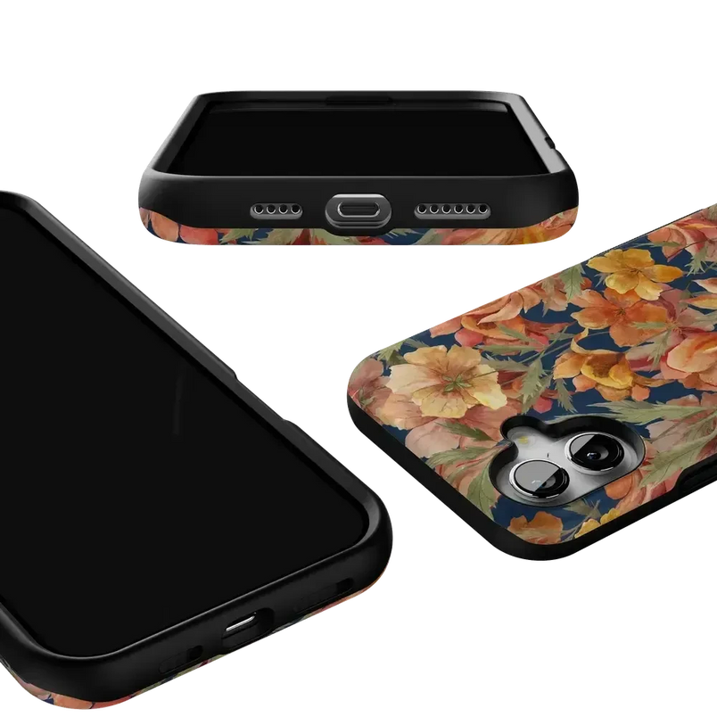 Fallen Gold | Antique Floral Case Phone Case get.casely 