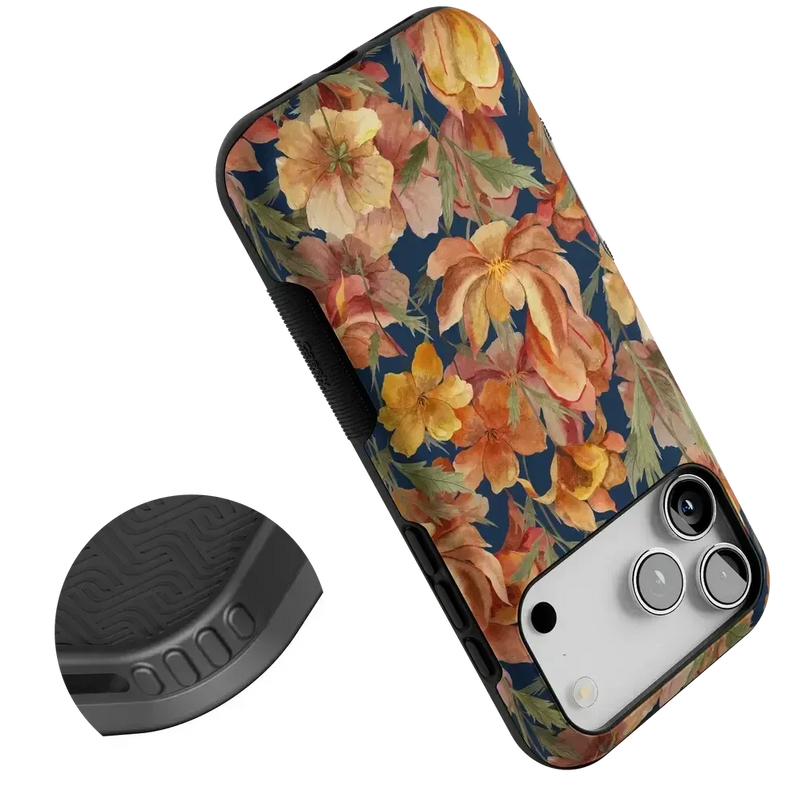 Fallen Gold | Antique Floral Case Phone Case get.casely 