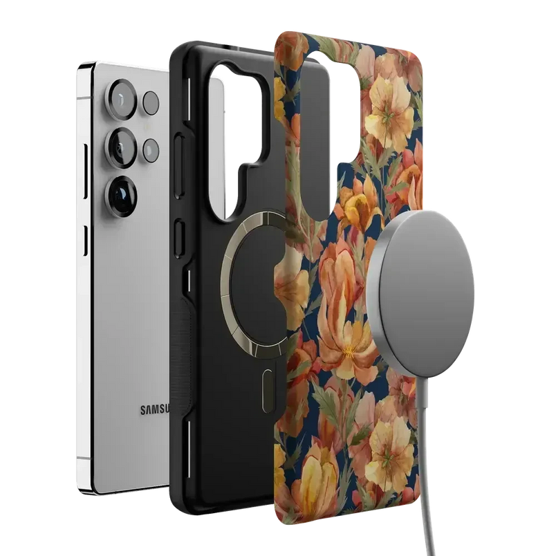 Fallen Gold | Antique Floral Case Phone Case get.casely 