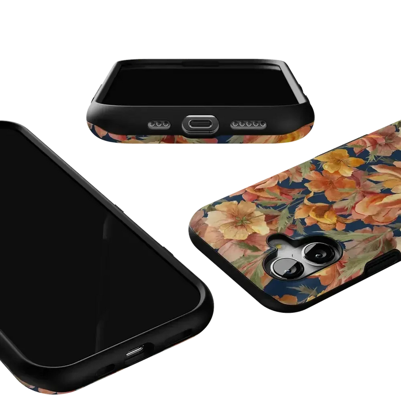 Fallen Gold | Antique Floral Case Phone Case get.casely 