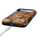 Fallen Gold | Antique Floral Case Phone Case get.casely 