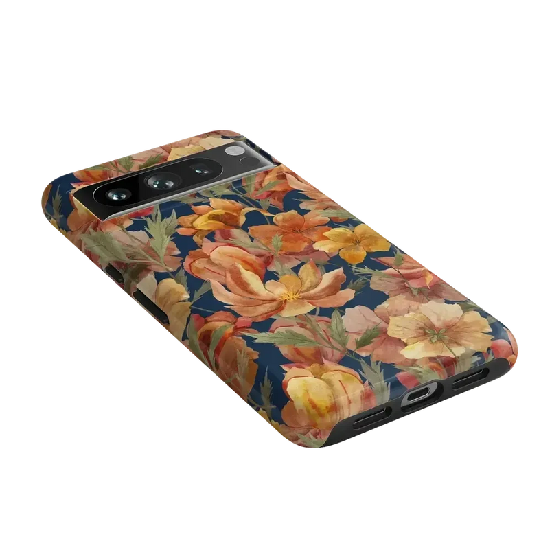 Fallen Gold | Antique Floral Case Phone Case get.casely 