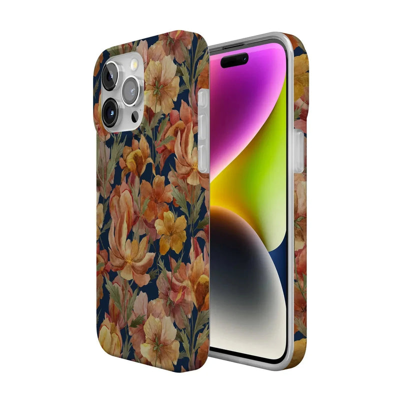 Fallen Gold | Antique Floral Case Phone Case get.casely 