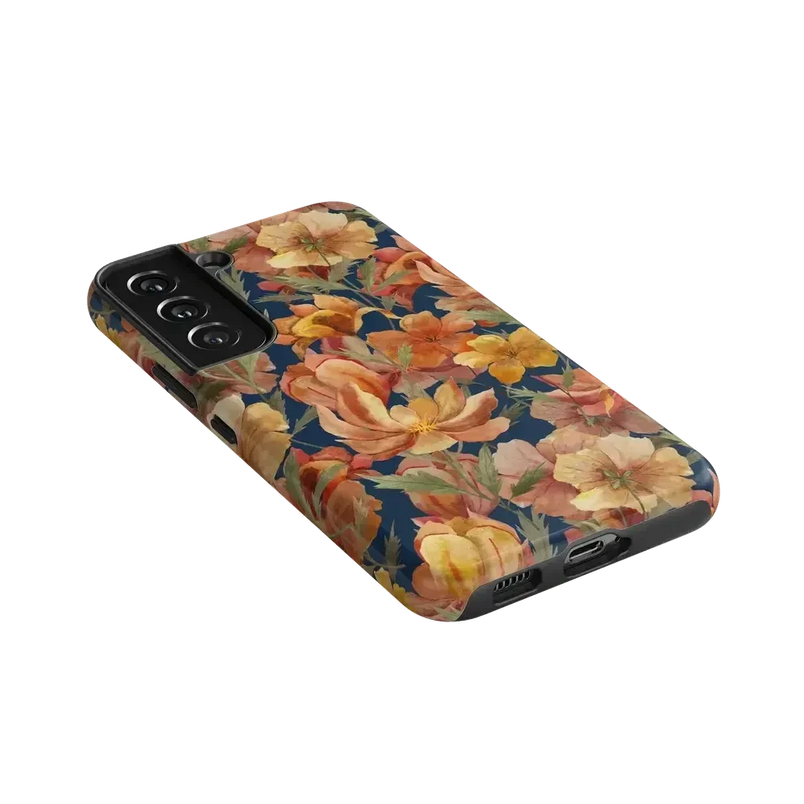 Fallen Gold | Antique Floral Case Phone Case get.casely 