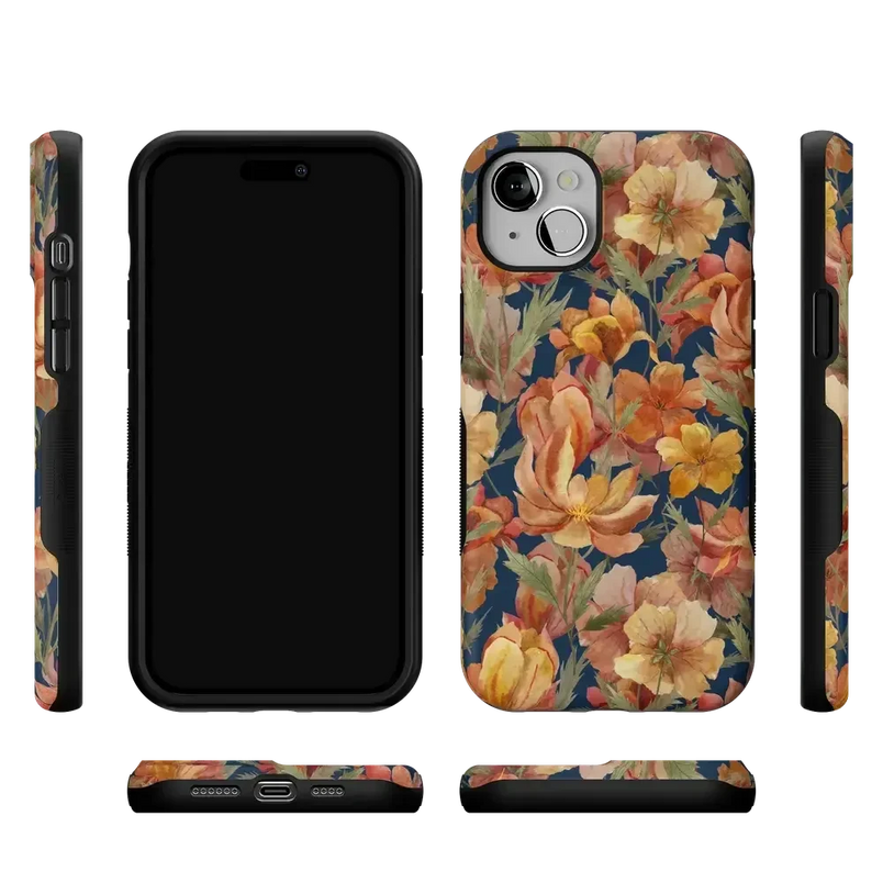 Fallen Gold | Antique Floral Case Phone Case get.casely 
