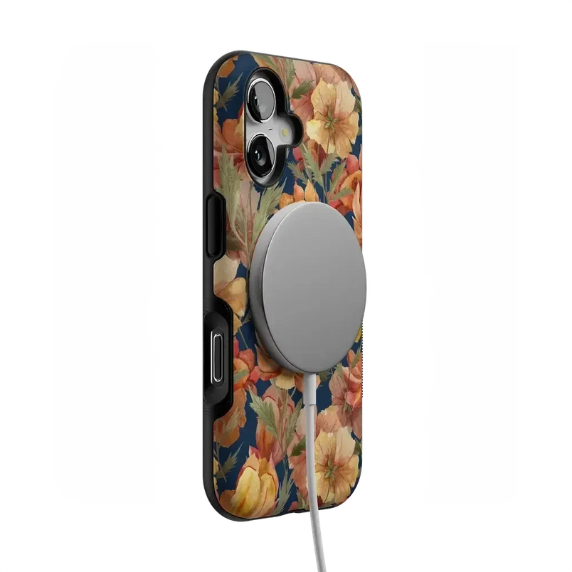 Fallen Gold | Antique Floral Case Phone Case get.casely 