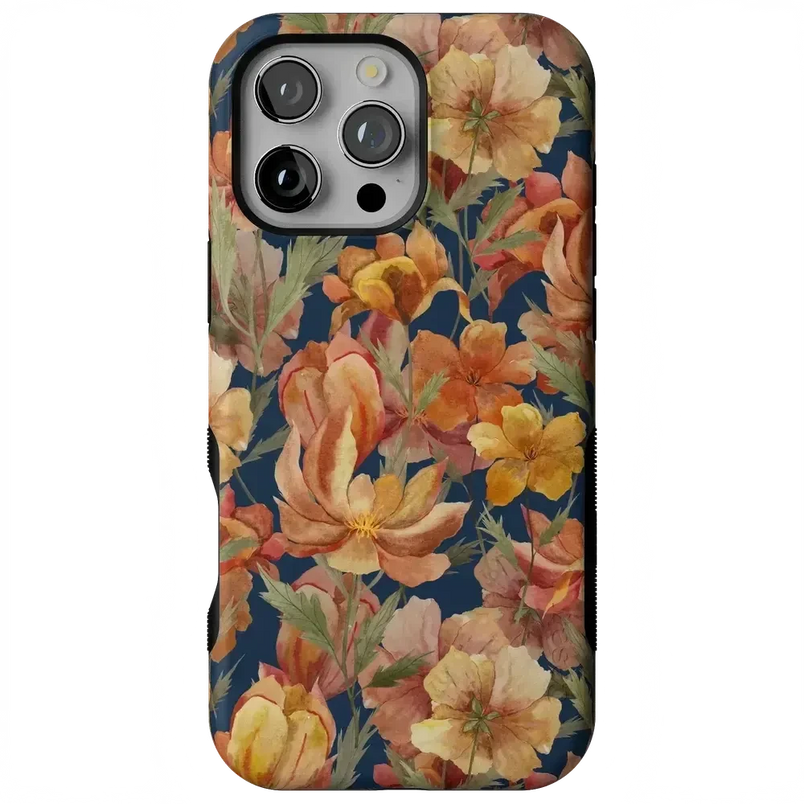 Fallen Gold | Antique Floral Case Phone Case get.casely 