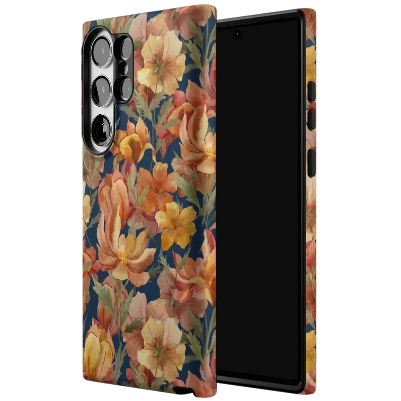 Fallen Gold | Antique Floral Case Phone Case get.casely 