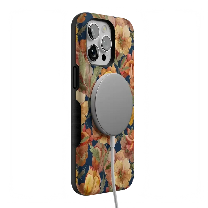 Fallen Gold | Antique Floral Case Phone Case get.casely 