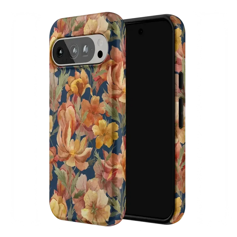 Fallen Gold | Antique Floral Case Phone Case get.casely 