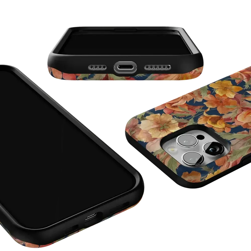Fallen Gold | Antique Floral Case Phone Case get.casely 