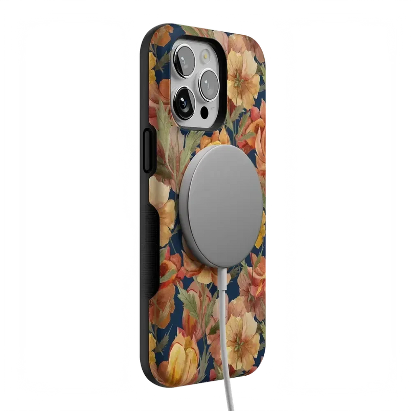 Fallen Gold | Antique Floral Case Phone Case get.casely 