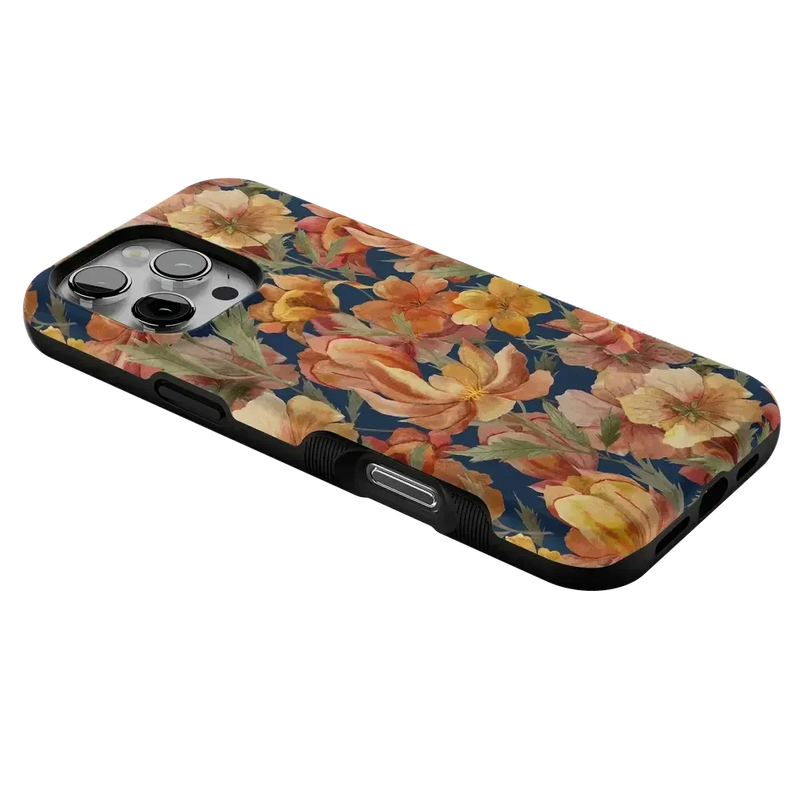 Fallen Gold | Antique Floral Case Phone Case get.casely 