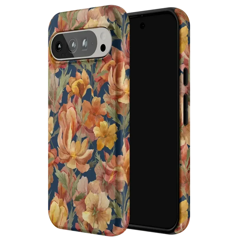Fallen Gold | Antique Floral Case Phone Case get.casely 