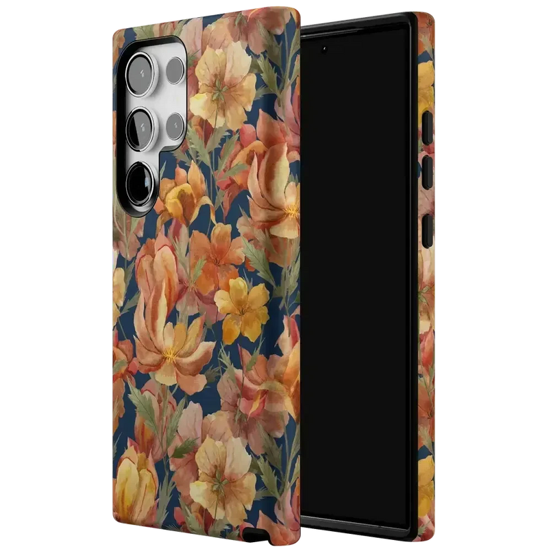 Fallen Gold | Antique Floral Case Phone Case get.casely 