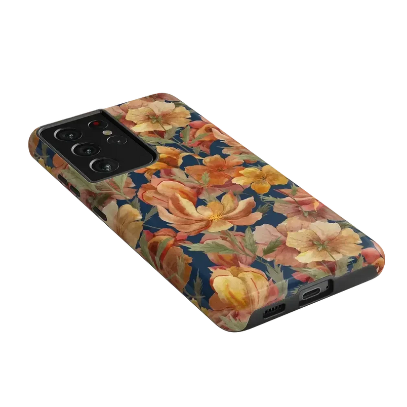 Fallen Gold | Antique Floral Case Phone Case get.casely 