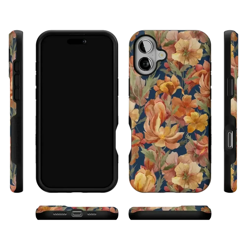 Fallen Gold | Antique Floral Case Phone Case get.casely 