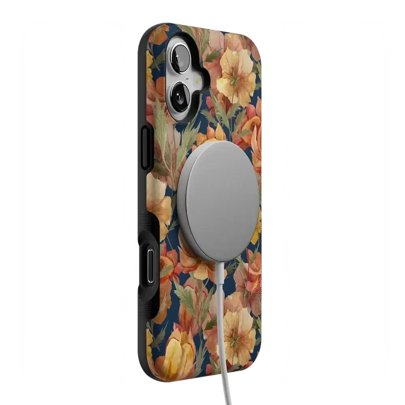 Fallen Gold | Antique Floral Case Phone Case get.casely 