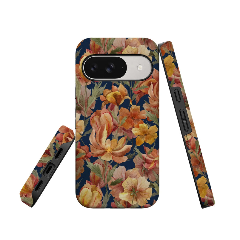 Fallen Gold | Antique Floral Case Phone Case get.casely 