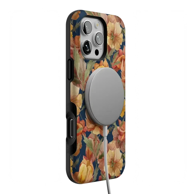 Fallen Gold | Antique Floral Case Phone Case get.casely 