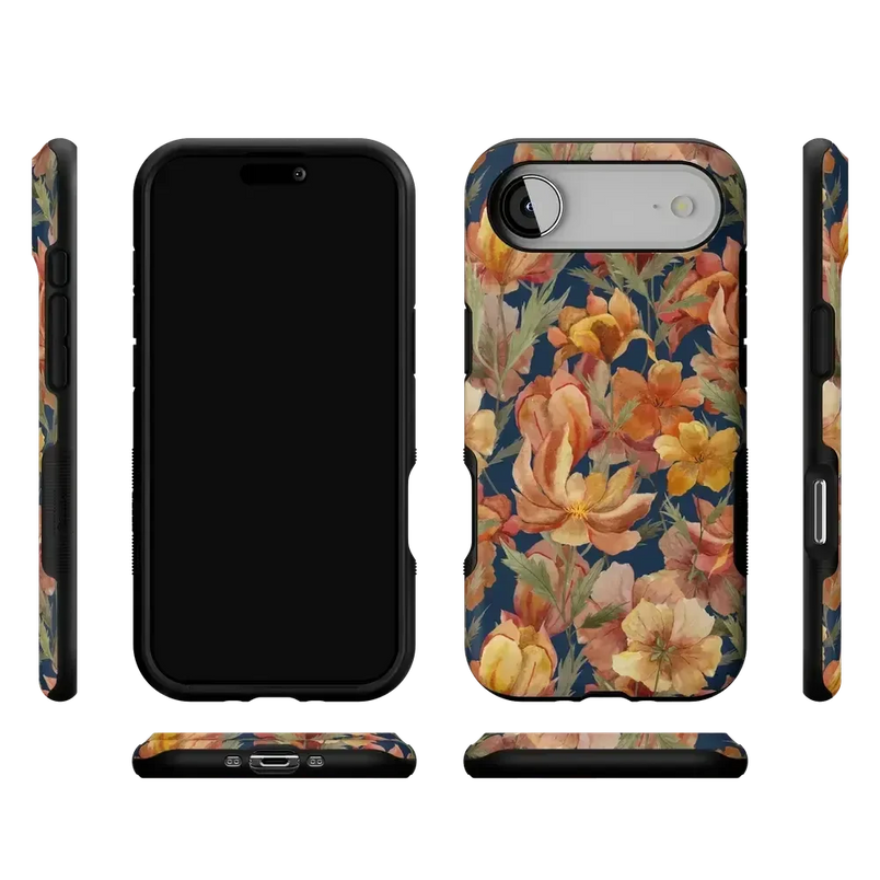 Fallen Gold | Antique Floral Case Phone Case get.casely 