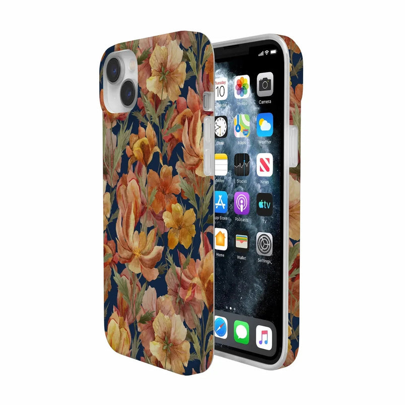 Fallen Gold | Antique Floral Case Phone Case get.casely 