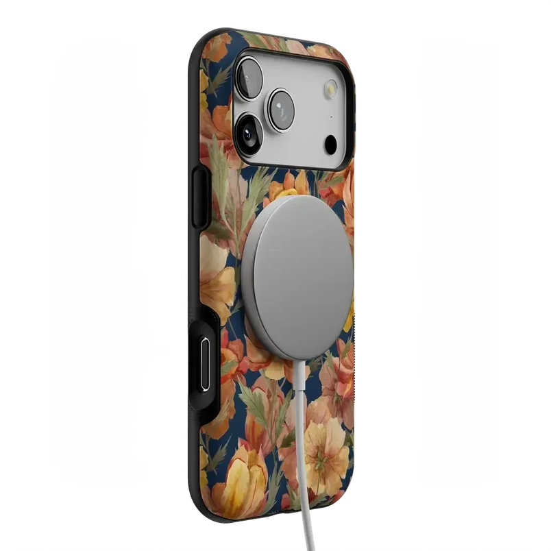Fallen Gold | Antique Floral Case Phone Case get.casely 